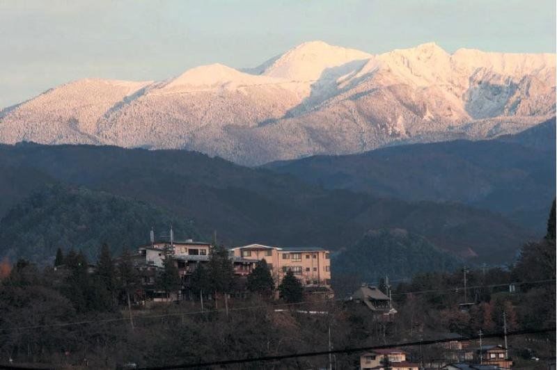 Takayama Kanko Hotel Bagian luar foto