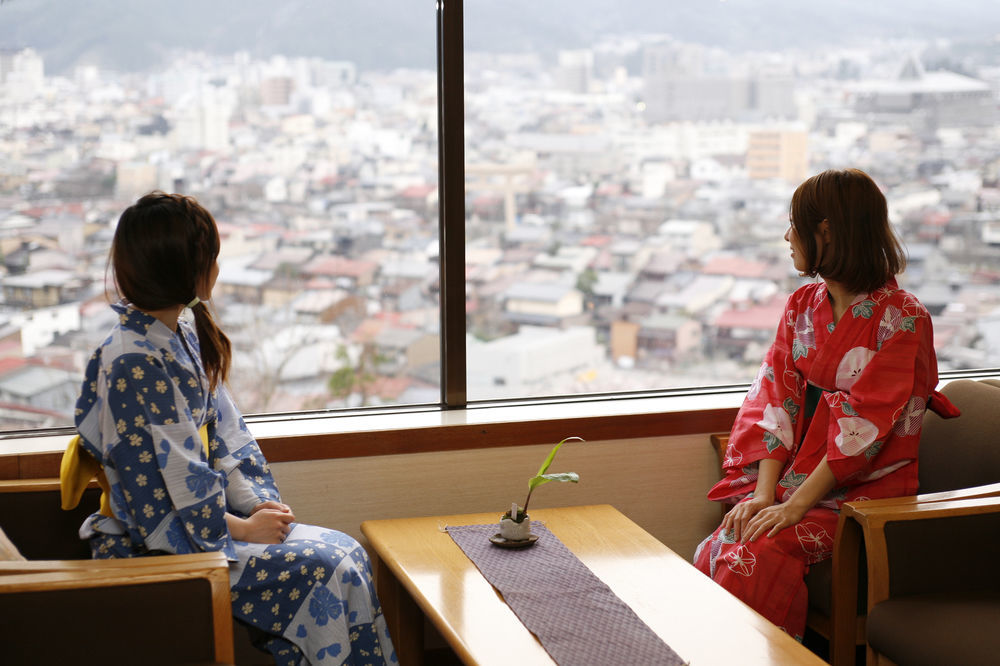 Takayama Kanko Hotel Bagian luar foto